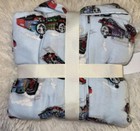 New Pottery Barn Kids 8 Thomas   Friends  Flannel Pajama Set Blue Christmas
