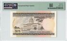 Singapore 25 Dollars 1972  P-4 Sign  Sen  Pmg 65 Epq Gem Unc  Orchid Series Rare