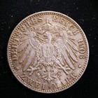 Foreign Silver Coin - Prussia  2 Mark  1906-j  Km-612  Nice Xf Condition