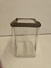 Antique Barber Shop Apothecary Sanitary Sterilizer Glass Barbicide Cabinet