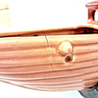 Vintage Ceramic Ship Boat Planter Nautical Coastal Art Pottery Mcm Decor As Is