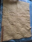 Vintage Dresden Plate Small Quilt From 1940s  Featuring Hand-stitching