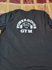 Powerhouse Gym Short Sleeve T-shirt Men s 3xl Black bent-bar  Weightlifting Logo