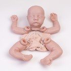 20   Reborn Doll Kit Vinyl Silicone Head limbs cloth Body Unpainted Baby Kit Diy
