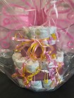 Baby Girl Diaper Cake Gift For Baby Girl