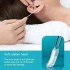 24pcs Disposable Silicone Ear Wax Remover Sticky S l Ear Pick Cleaner Tool