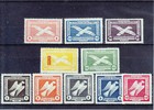 Colombia    1930th  Air Mail    Set Of 10  Mlh   Private Issue   Not Listed