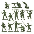 Bmc Ww2 D-day Plastic Army Men Utah Beach 40pc Soldier Figure 1 32 54mm Playset