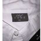 Chef Code White Chef Coat Shirt 4xl Short Sleeve Culinary Apparel Designer