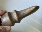 Rare Ohio Quartz Raised Ridge Trophy Axe Found In Richland Co  Ohio  Barbed Ax