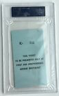 President Richard Nixon Invitation Inauguration House 1973 Ticket Stub Psa 