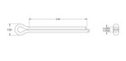  10   1 4 X 2-1 2 Cotter Pins Split Stainless Steel Usa 1 4  X 2 5 Stainless Usa