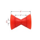 Boat Trailer 3  Polyurethane Roller Assembly 1 2  Shaft Non Marking