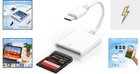 Versatile Usb-c Sd Card Reader For Iphone  Ipad  And More - Includes Pro Models