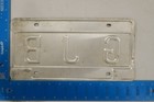 Vermont Vt License Plate Tag Vanity ---- Intials Name Gjb G J B
