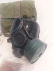 Us Military M40 Gas Mask Size Small With Carrying Case And Extras