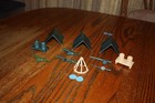 Lot Of 12 Vintage Marx Hard Plastic Army air Force Accessories - Mpc