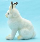 Hansa White Rabbit No 5842 Realistic Stuffed Animals Plush