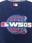 Vintage Majestic 2005 World Series Leather   Wool Mens Large Jacket Nwot