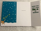 Christmas Card Gift money Insert Recycled Paper Greetings  deck The Halls    