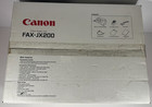 Canon Fax-jx200 Plain Paper Fax Machine Phone Copier Printer New Open Box Nos