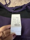 Sansha Women   s  Dance Warm-up Romper Purple Fleece Solid Size S