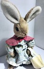 Eden Mrs Rabbit Peter Rabbit Beatrix Potter Bunny 15    Vintage Complete