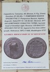 Roman Emperor Domitian Authentic Genuine Ancient Bronze Coin With Coa 