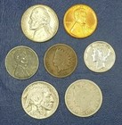 Mercury Silver Dime Starter Collection Lot Of 7 Vintage Us Coins  