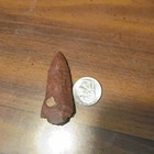 Native American Us Flint Knapped Chipped Stone Spear Point Blade Projectile