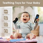 Baby Teething Toys  Remote Control Shape Teething Toys  Cell Phone Teether For
