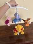 Vintage 90s Winnie The Pooh   Friends Plush Baby Nursery Crib Mobile
