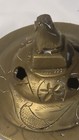 Antique Chinese Brass Censer Solid Brass Incense Burner Lid Only