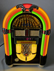Crosley Cr1702a Ijuke Premier Cd Jukebox For Cds Apple Ipod No Remote Lights Up 