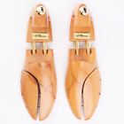 Premium Wooden Shoe Tree     Twin Tubes   Spring Split Toe Design - Beechwood