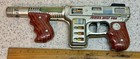 Vintage 1960s Japan Nomura Junior Burp Gun   Masudaya Mego-220 Tin Friction Toys