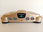 Nintendo 64 Console  Gold Limited Japan N64 W controler   lot 8 Game Etc Set