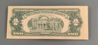 1953-a  2 Red Seal Star Note Off Center Low Serial Number Uncirculated 