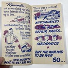 Vintage 1940s-50s Ford Motor Company Dealer Sales Brochure  put His Foot Down 