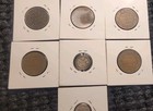 7 Coin 2 Silver 1800 Canadian Lot Large Cents