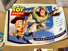 Toy Story 1995 Promotion Guide And Buttons Pixar Walt Disney Rare Vhtf