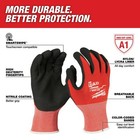 Milwaukee 48-22-8902b 12pk Cut 1 Dipped Gloves     Lg