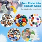 Rock Tumbler Grit Kit - 4lb Rock Polishing Grit   Ceramic Tumbling Media  4-s   