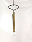 Vtg Chatillon Brass Hanging Scale 6 Lbs Model In-6 Ny Usa Scale    nice 