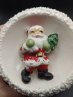 Vintage Relpo Snowball Santa Christmas Tree Diorama Planter