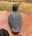 Briley Co  Common Loon Bird Figurine Handcrafted 1992 W  Stemski Signed