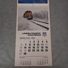 1983 Union Pacific Wall Calendar New Unused 12 5  X 23  Works 2033 2039 2050