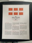 Republic Of Maldives Signs Of Zodiac Stamps Panel  Big Size With Plastic Holder