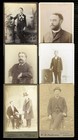 Huge Lot Asst Antique Vintage Cabinet Card Photos  54  Men  Top Hats  Women Kids