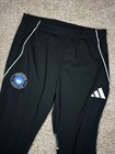 Adidas Slim Fit Charlotte Fc Sweatpants Mls Soccer Joggers Men   s Size L